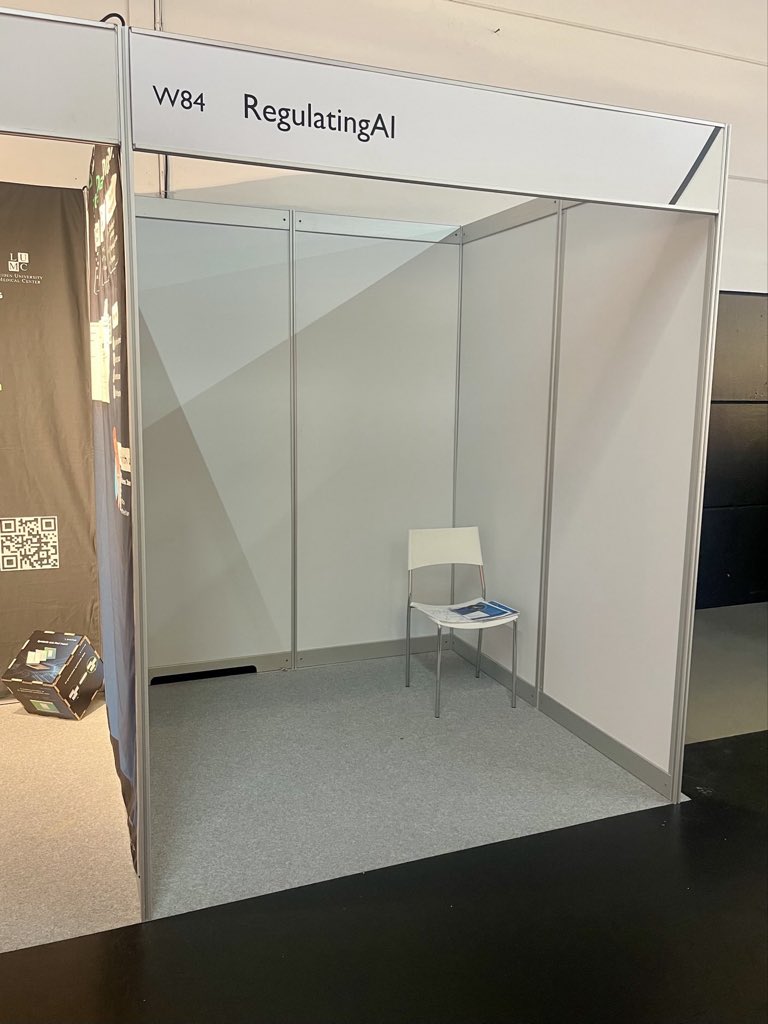 When a con booth is a metaphor.