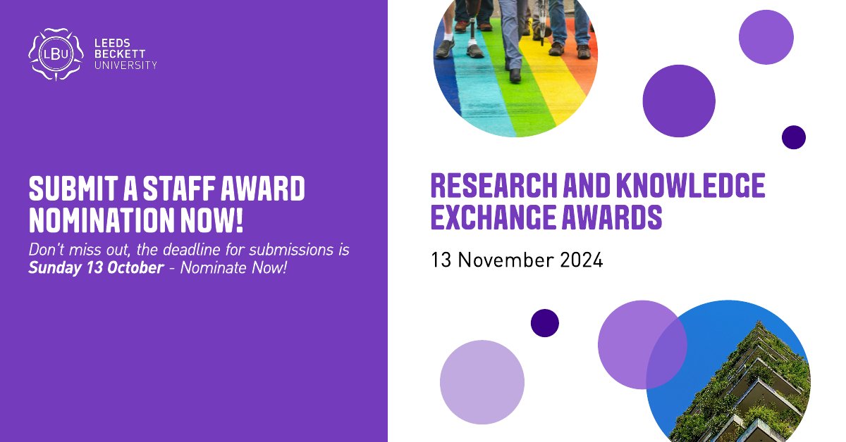 ✍️Don't forget to submit your staff awards nominations before Sunday's deadline!

➡️bit.ly/3ZvJv47

🏅Nominate your research and knowledge exchange stars today! #RKEFest24