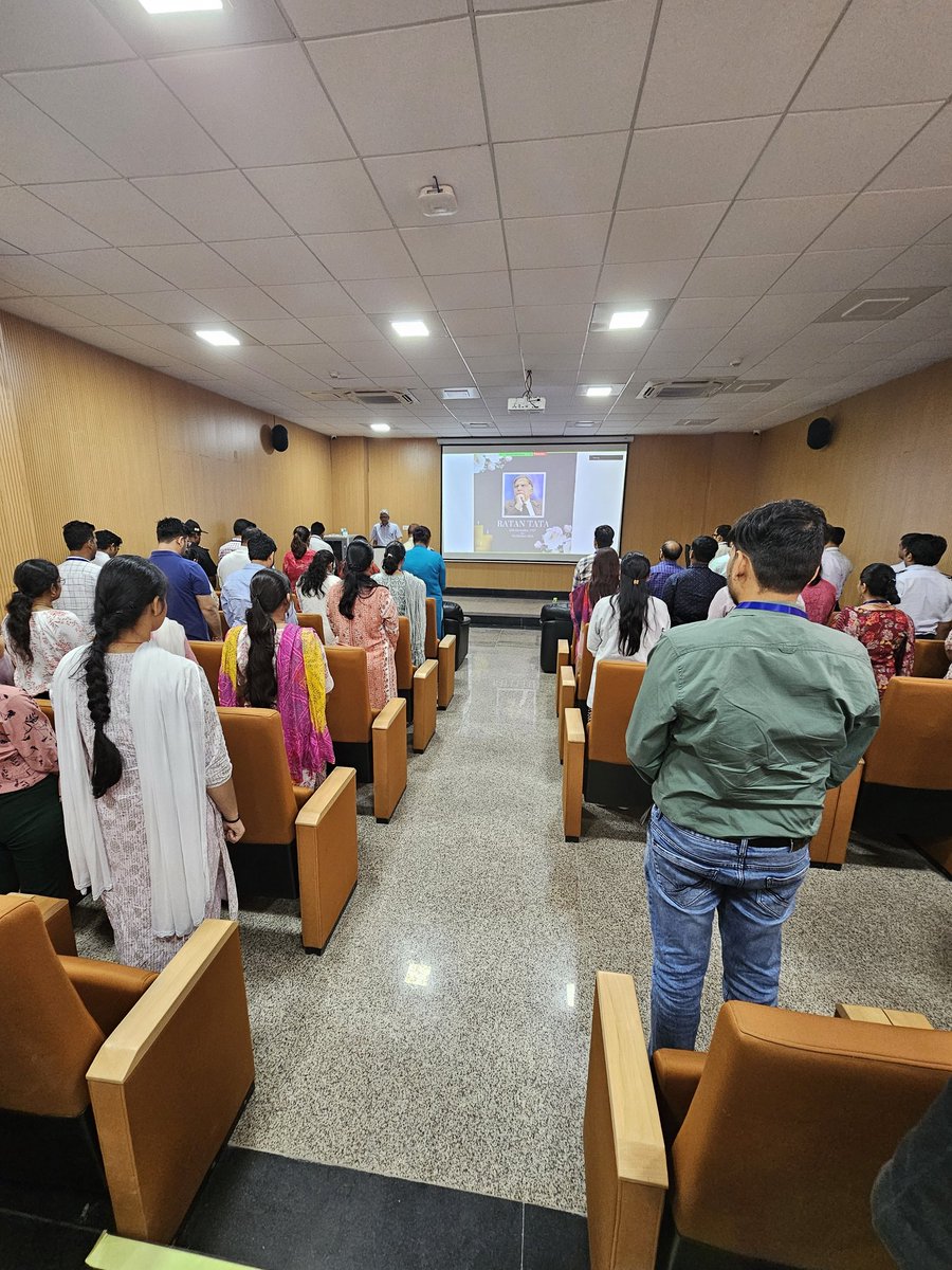 Tata Memorial Centre, Varanasi (MPMMCC & HBCH) (@tmc_varanasi) on Twitter photo Today, <a href="/TMC_Varanasi/">Tata Memorial Centre, Varanasi (MPMMCC & HBCH)</a> observed two minutes of silence to pay tribute to Ratan Tata Ji's remarkable life achievements, and the Tata family's contribution in the field of oncology. Today, <a href="/TMC_Varanasi/">Tata Memorial Centre, Varanasi (MPMMCC & HBCH)</a> observed two minutes of silence to pay tribute to Ratan Tata Ji's remarkable life achievements, and the Tata family's contribution in the field of oncology.