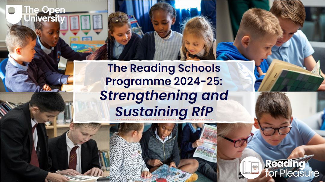 Reading for Pleasure 🧶 (@openuni_rfp) on Twitter photo Today begins the OU Strengthening and Sustaining programme for 24-25. A strong commitment to sustaining the RfP focus over time is empowering! <a href="/HatfieldAcademy/">Hatfield Academy</a> <a href="/EdenthorpeHall/">Edenthorpe Hall Primary Academy</a> <a href="/PDCSPrimary/">PDCSPrimary</a> <a href="/EmmausSheffield/">Emmaus Sheffield</a> <a href="/MiriamLordPAT/">Miriam Lord Primary School</a> <a href="/BellevuePrimary/">Belle Vue Primary & Nursery School</a> <a href="/AsquithPrimary/">Asquith Primary School</a> @QuestPrimaryTCT and more! Today begins the OU Strengthening and Sustaining programme for 24-25. A strong commitment to sustaining the RfP focus over time is empowering! <a href="/HatfieldAcademy/">Hatfield Academy</a> <a href="/EdenthorpeHall/">Edenthorpe Hall Primary Academy</a> <a href="/PDCSPrimary/">PDCSPrimary</a> <a href="/EmmausSheffield/">Emmaus Sheffield</a> <a href="/MiriamLordPAT/">Miriam Lord Primary School</a> <a href="/BellevuePrimary/">Belle Vue Primary & Nursery School</a> <a href="/AsquithPrimary/">Asquith Primary School</a> @QuestPrimaryTCT and more!