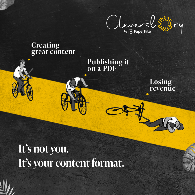 paperflite's tweet photo. Warning: Your PDFs Are Killing Sales

• Non-responsive design
• No multimedia support
• Zero engagement data 

When was the last time you read a PDF?

Switch to interactive content that buyers love and track their engagement. See examples now!