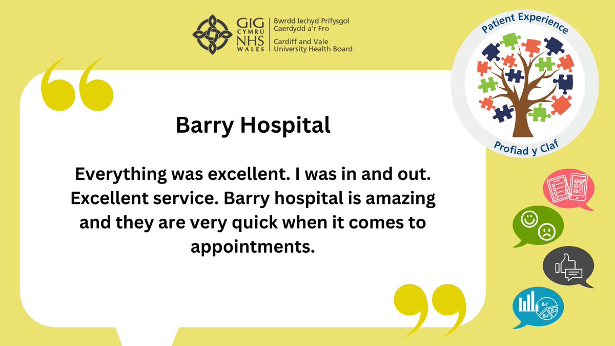Patient Experience Team (@cav_peteam) on Twitter photo #FridayFeedback 
<a href="/CV_UHB/">Cardiff and Vale University Health Board</a> <a href="/Angela31833597/">Angela</a> <a href="/Jas_Roberts10/">Jason Roberts</a> #FridayFeedback 
<a href="/CV_UHB/">Cardiff and Vale University Health Board</a> <a href="/Angela31833597/">Angela</a> <a href="/Jas_Roberts10/">Jason Roberts</a>