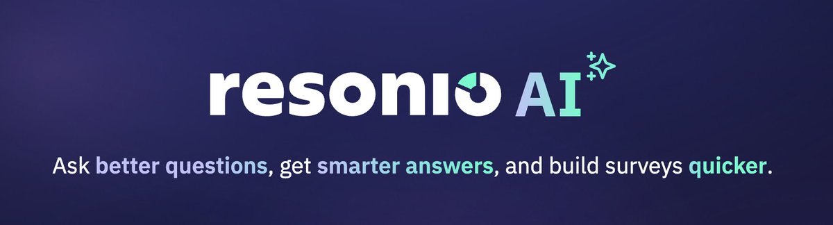 🚀 Unlock the power of #AI for smarter, faster #MarketResearch with resonio! Effortlessly refine questions, generate precise answers, &amp; deliver insights 2x faster. Perfect for #Startups &amp; marketing teams. #MarketInsights
resonio.com/ai-survey-feat…