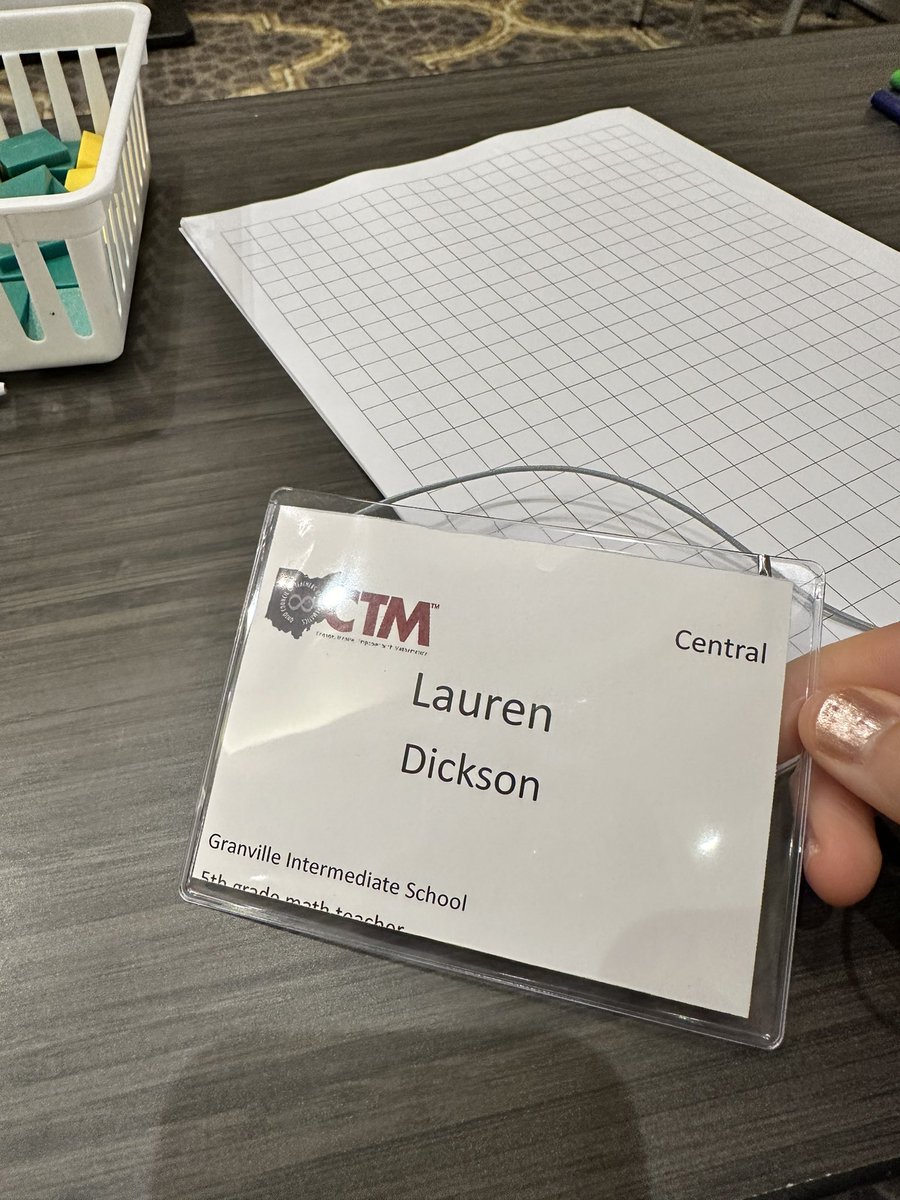 MissFrench17's tweet photo. Ready for some amazing sessions at #OCTM2024! @ohioctm https://t.co/CJWTtIWid4