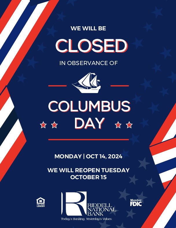 Riddell Nat'l Bank (@riddellnatlbank) on Twitter photo 