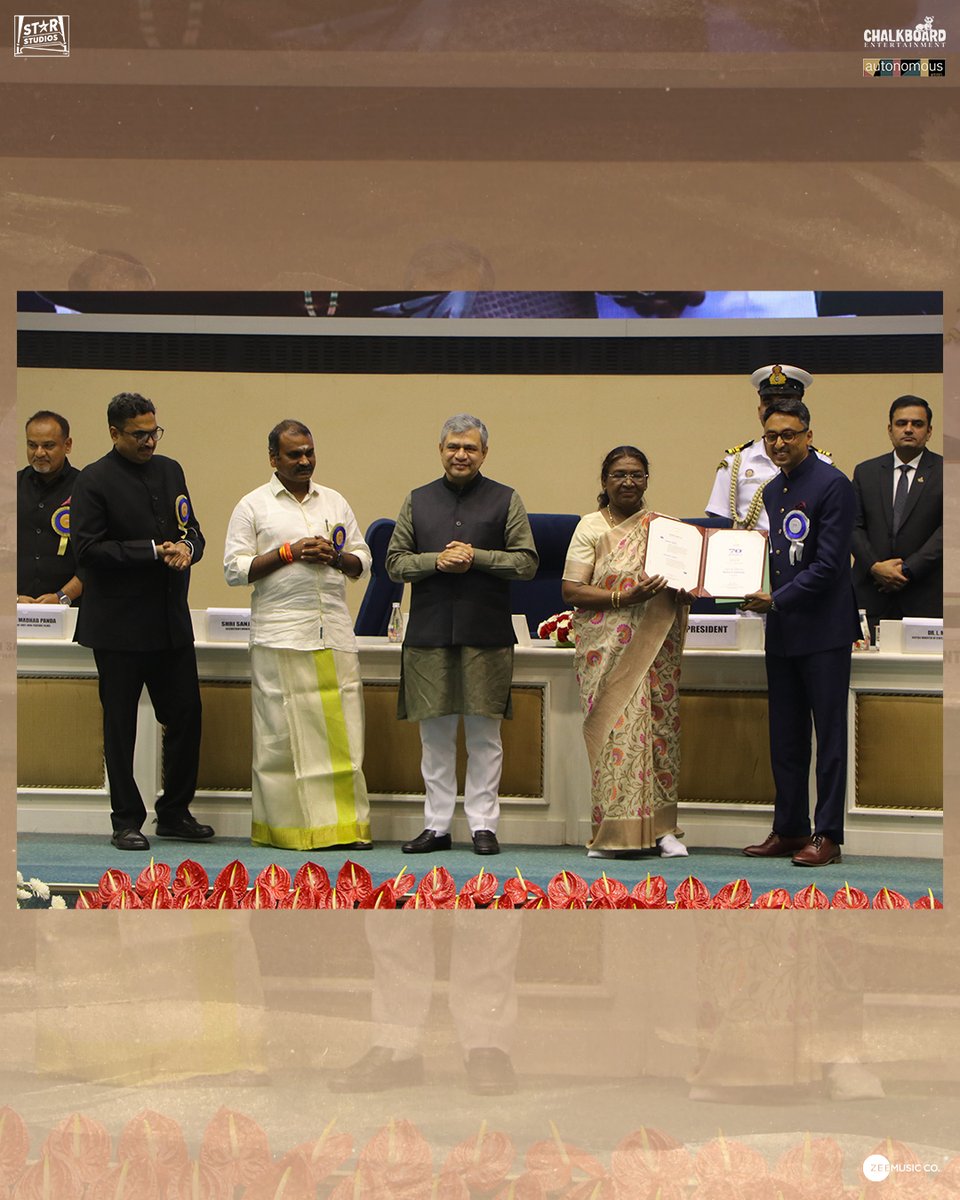 Star Studios (@starstudios_) on Twitter photo Humbled and Honoured! ๐ธ Grateful beyond words at the 70th National Film Awards.
Thank you to everyone who supported the Gulmohar family and shared this journey. ๐โจ
<a href="/MIB_India/">Ministry of Information and Broadcasting</a> @DisneyPlusHS #Gulmohar Humbled and Honoured! ๐ธ Grateful beyond words at the 70th National Film Awards.
Thank you to everyone who supported the Gulmohar family and shared this journey. ๐โจ
<a href="/MIB_India/">Ministry of Information and Broadcasting</a> @DisneyPlusHS #Gulmohar