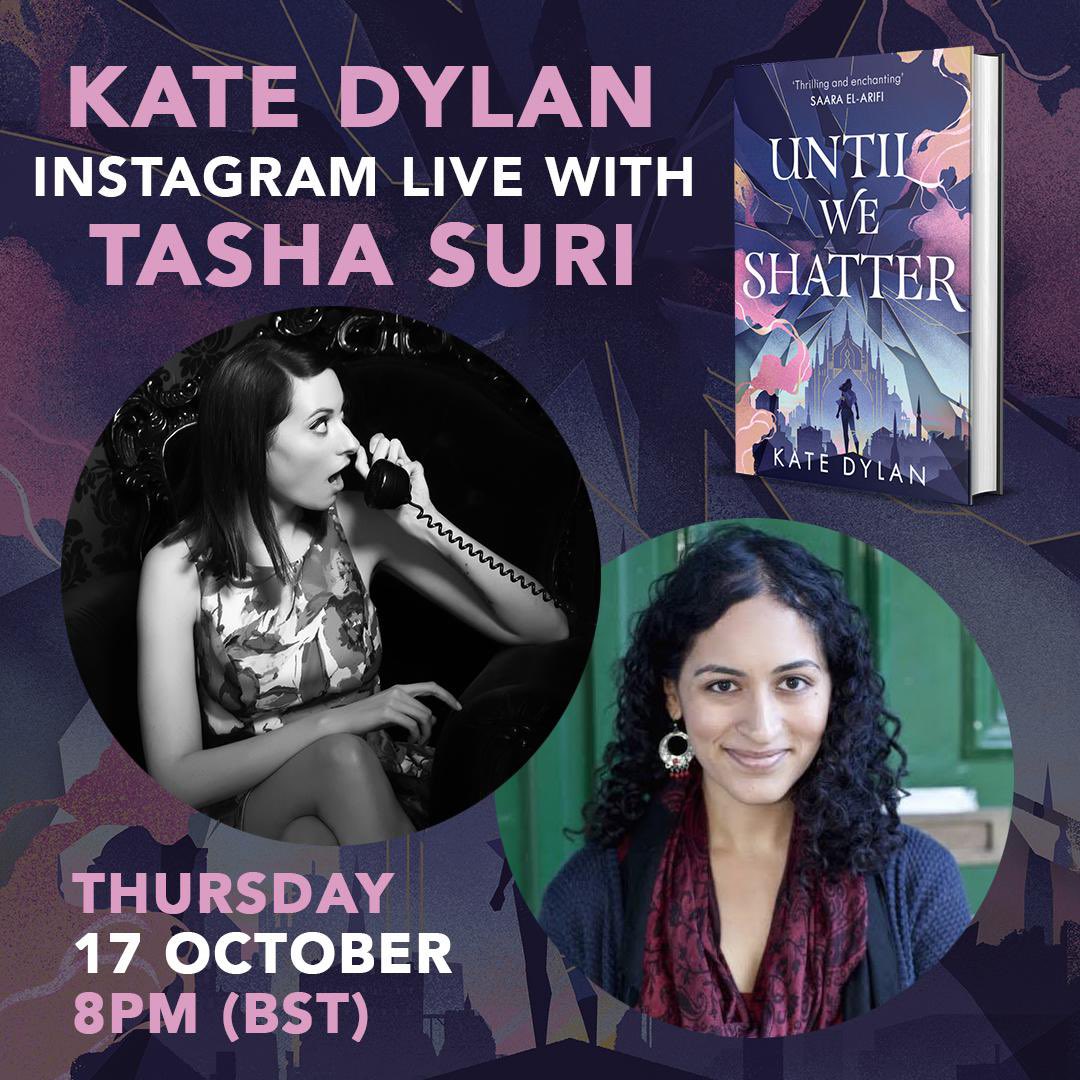 Kate Dylan - mostly updates (@thekatedylan) on Twitter photo unfortunately, the event at toppings bath can no longer go ahead but weāre still going to celebrate the release in an instagram live with <a href="/tashadrinkstea/">Tasha Suri Updates - Not Here</a> !
catch us there at 8pm (BST) on the 17thāif youāve were hoping to catch me but couldnāt make the events this oneās for you! unfortunately, the event at toppings bath can no longer go ahead but weāre still going to celebrate the release in an instagram live with <a href="/tashadrinkstea/">Tasha Suri Updates - Not Here</a> !
catch us there at 8pm (BST) on the 17thāif youāve were hoping to catch me but couldnāt make the events this oneās for you!
