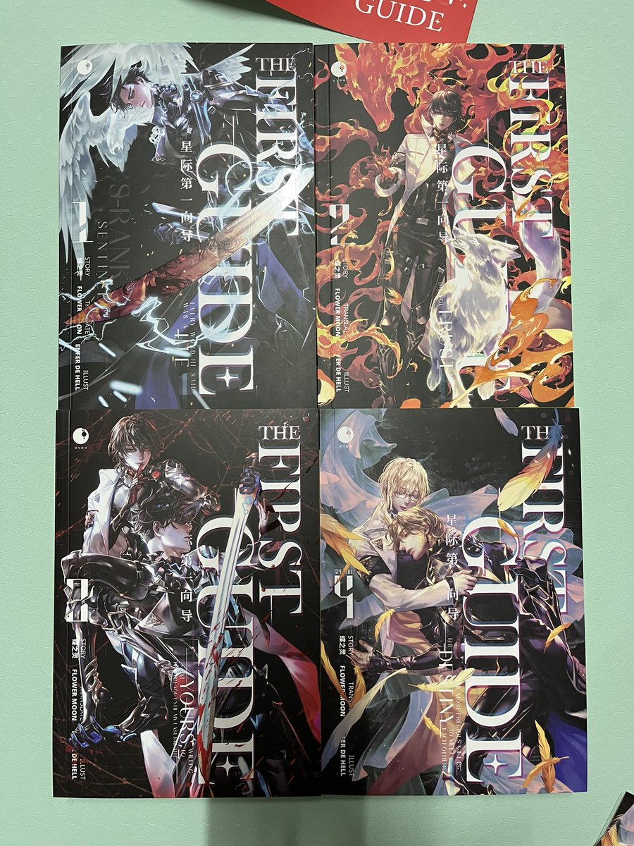 _peachux's tweet image. เอาทุกเล่มมาเรียงแล้วสวยมากกกก 🥹 #อวี้หรานการละคร #TheFirstGuide