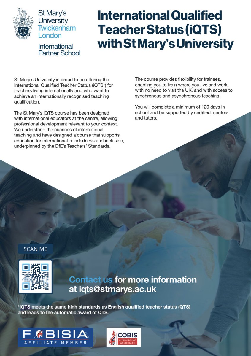 Gemma Cass (@gemmafcass) on Twitter photo We’ve had a great start with this year’s iQTS trainees and are looking forward to speaking with educators who are interested in joining our 2025 cohort. Get in touch to find out more! <a href="/TeachStMarys/">Teach St Mary's</a> #iqts We’ve had a great start with this year’s iQTS trainees and are looking forward to speaking with educators who are interested in joining our 2025 cohort. Get in touch to find out more! <a href="/TeachStMarys/">Teach St Mary's</a> #iqts