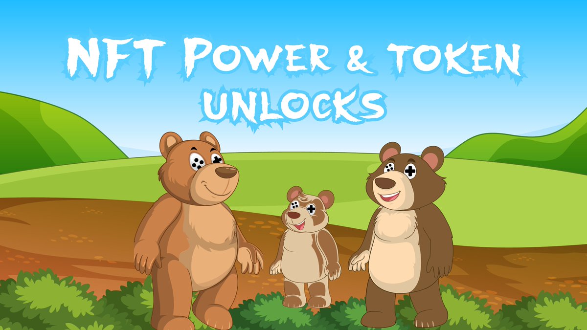 bera_play's tweet photo. Phase 2: NFT Power &amp; Token Unlocks
Each NFT will unlock a specific token in this part of our campaign. Without the right NFT, you won’t be able to access certain token types. https://t.co/zjvgvGdtaW