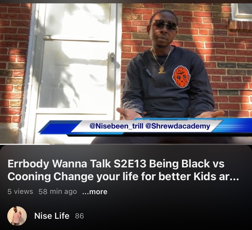 Stanfella's tweet photo. Like &amp; Subscribe to my YouTube channel Niselife-vol1 new episode of Errbody Wanna Talk Out Now https://t.co/ciU31OvV7D