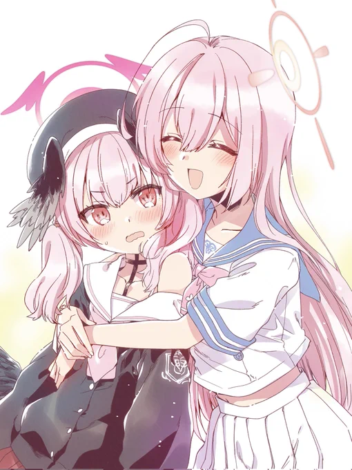 #ブルアカ ハナコハぎゅっ 