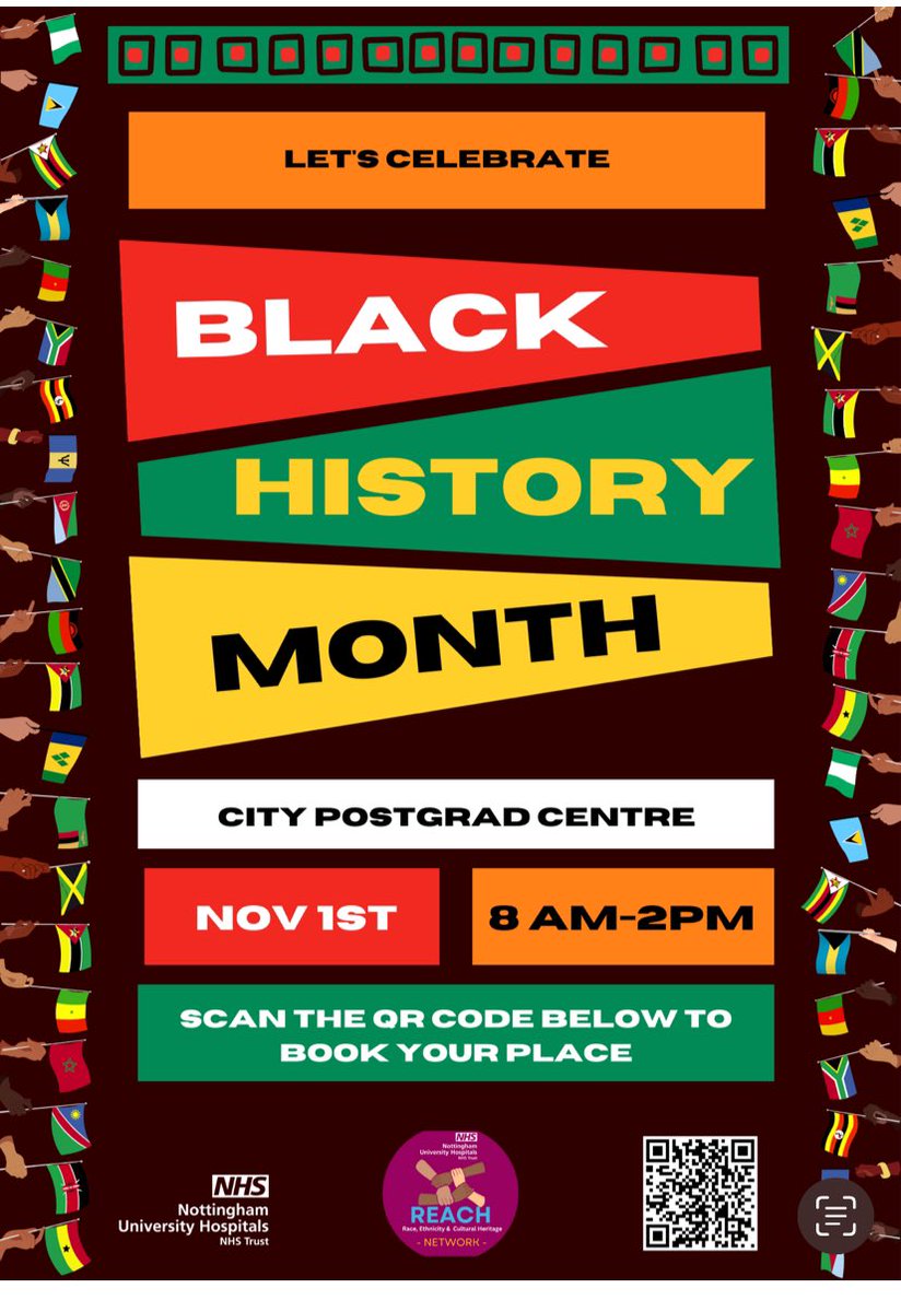 50% of tickets gone in 10 days .. don’t miss out on this event. Everyone is welcome to come... <a href="/nottmhospitals/">Nottingham University Hospitals</a> <a href="/NUHGlobalHealth/">NUH Global Health Partnerships</a> <a href="/andy_callow/">Andy Callow</a> <a href="/PINCNUH/">PINC NUH 🏳️‍🌈</a> <a href="/SharedGovNUH/">SharedGovernance NUH</a> <a href="/A5Chivinge/">Aquiline Chivinge MBE</a> <a href="/JackAdlam/">Jack Adlam</a> <a href="/Onyi33500474/">Onyinye Enwezor BEM</a>
