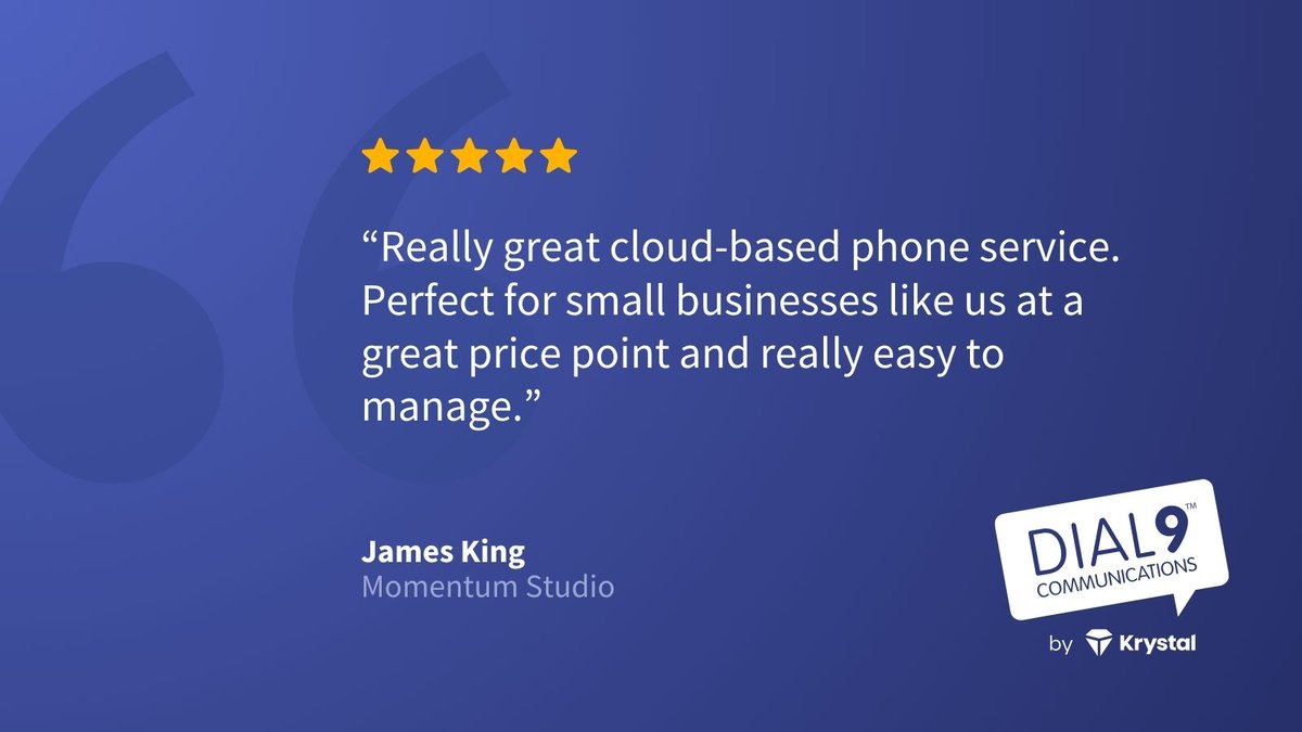 Dial 9 Communications tweet media