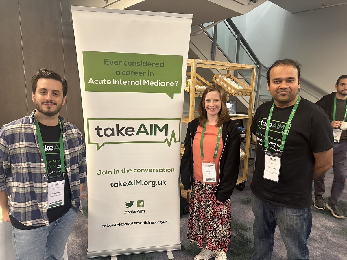 TakeAIM fellows rocking at #SAMBrighton
<a href="/DonnellyEilish/">Eilish Donnelly</a> <a href="/zackferguson/">Zack Ferguson</a> <a href="/Husam_Jamil5286/">Husam</a>