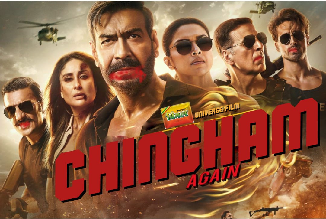 Brijeshyadav38's tweet photo. क्या से क्या हो गए देखते देखते CHINGHAM AGAIN 😅🤔
#ChinghamAgain #SinghamAgain