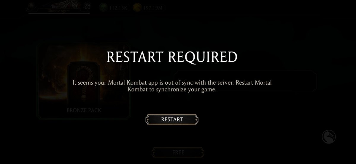 Febri_Maulana's tweet photo. @MKMobileGame Hi there, 

Wanna tell you some issue 
From a new update, it looks loke have some problem here. I cannot buy all of card packs. And whenever buy some card packs, it will require restart the game. 

Any solution of this?
Thanks https://t.co/OysUBNa1JL