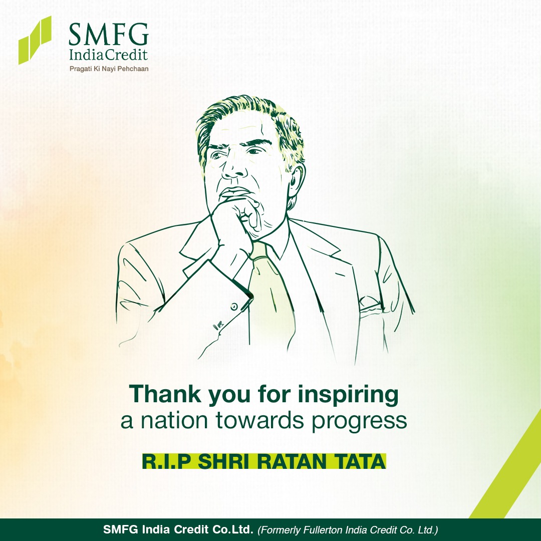 Thank you, Shri Ratan Tata, for inspiring generations with your vision, leadership, and compassion. Your contribution has truly given our nation a new identity of progress.

#RatanTataSir #RIP_Legend #Tribute