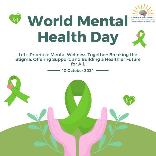 Mar_AdamsPPS's tweet image. As a Behavioral Interventionist with @PortsVASchools , I see the power of Social-Emotional Learning every day.
On #WorldMentalHealthDay, let's remember to check in on each other—it's okay to not be okay.
Not all struggles are visible, but together we can #stopthestigma 💚