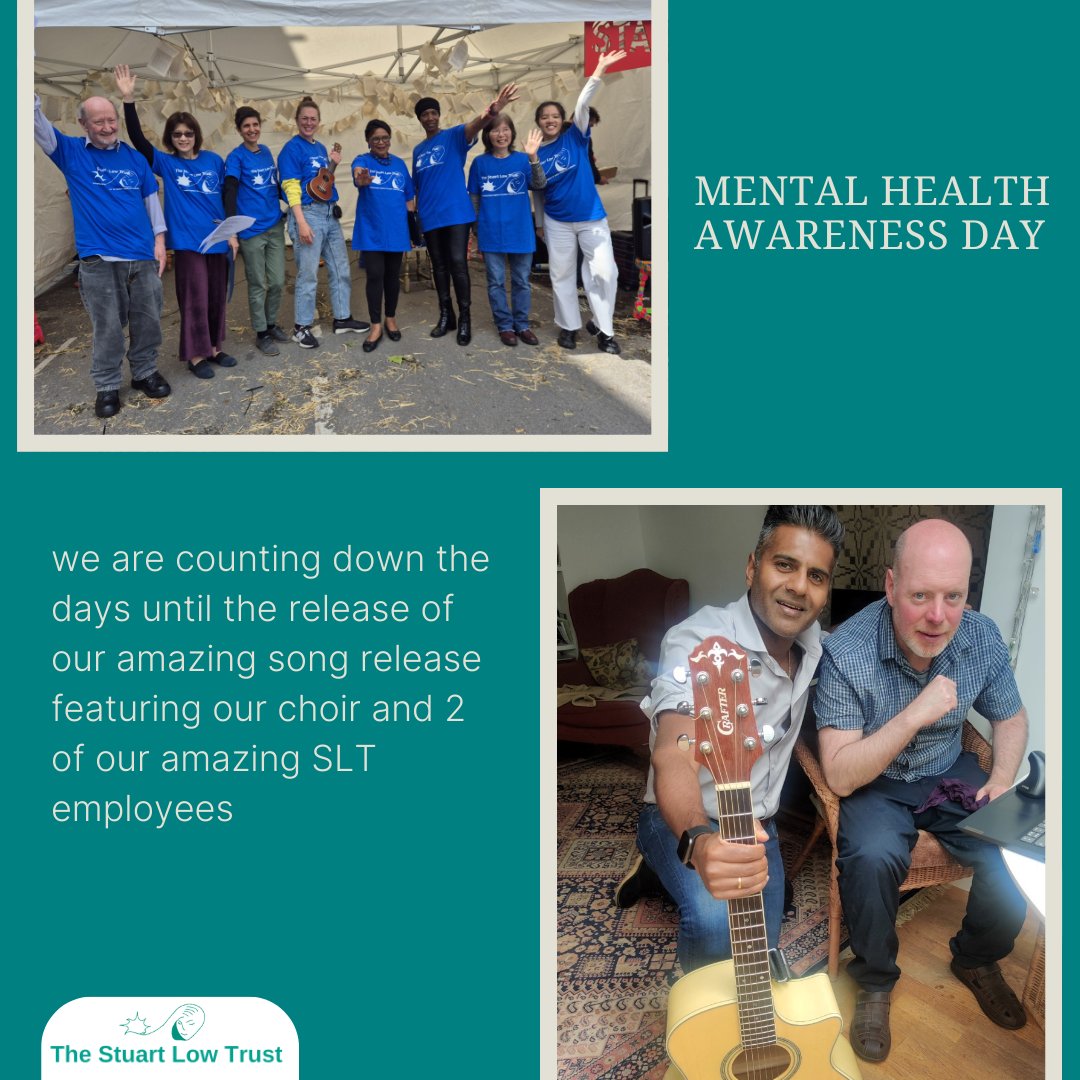 We are counting down the days for our amazing song release with our fantastic choir and wonderful employees
#TheStuartLowTrust #mentalhealth #explore #eventslondon #healthylifestyle #WellnessJourney #HealthyMind #MentalWellbeing #SelfCare #Positivity #freeevents #freeeventslondon