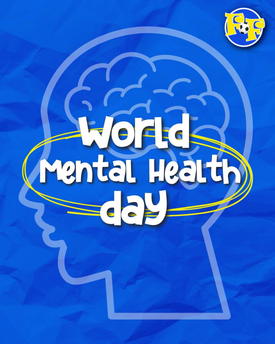 💛 TODAY IS #WorldMentalHealthDay 

It’s crucial that we speak openly about mental health and work together to create a space where mental and physical health are equally prioritised. Remember, it’s okay to talk about mental health, and it’s okay to not be okay.