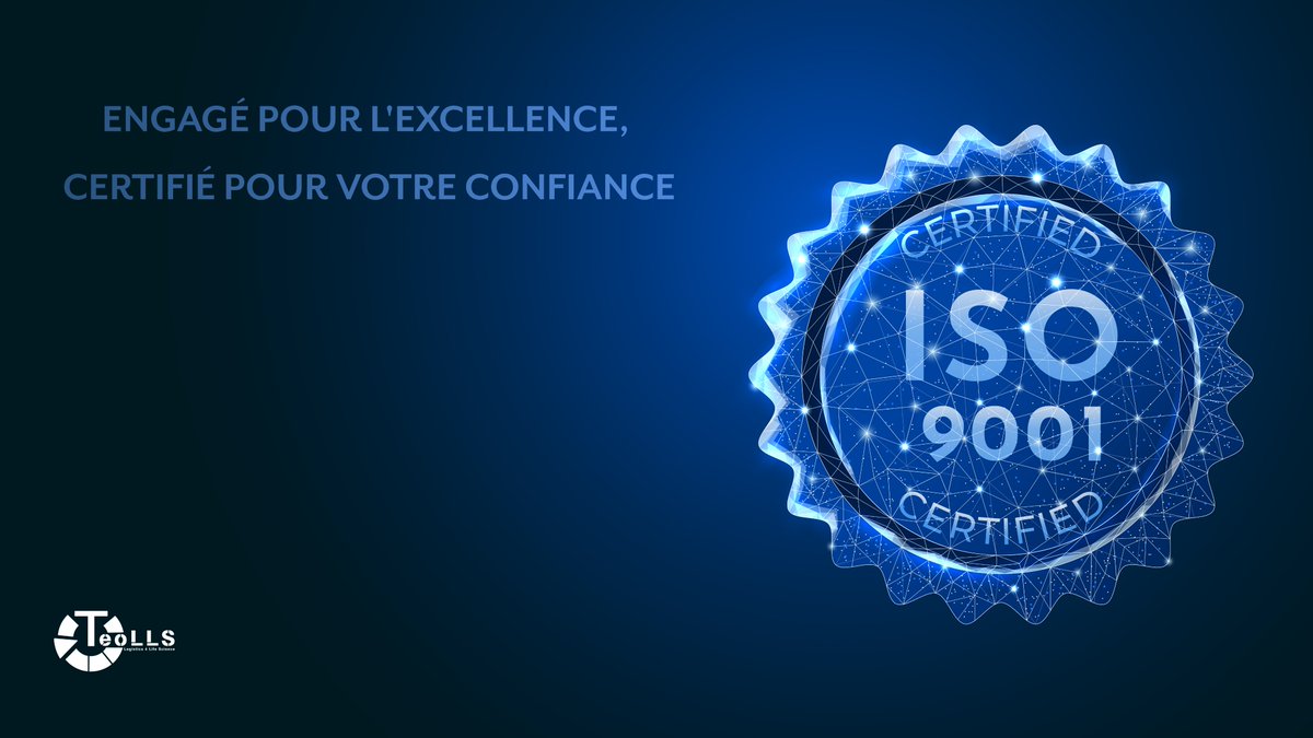 teolls_'s tweet photo. TeoLLS a renouvelé sa certification ISO 9001 en septembre 2024 ! 🎉

Un grand merci à notre équipe pour son engagement envers la qualité et la sécurité. Continuons ensemble à viser l'excellence ! 🌟

#TeoLLS #ISO9001 #Certification #Qualité #LogistiqueSanté #Sécurité #Excellence https://t.co/vz2PGA2A53