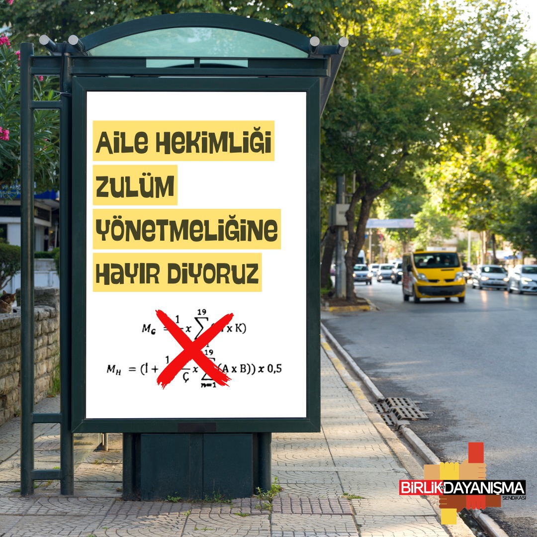 Birlik ve Dayanışma Sendikası #AileHekimliğiZulümYönetmeliği'ne HAYIR diyor....