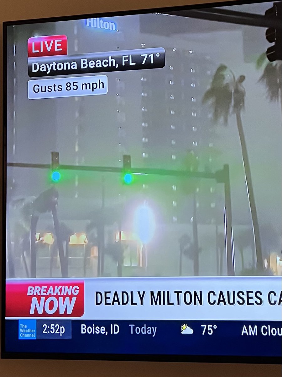 fcorriher's tweet image. A bit of a pounding at a familiar place. Hilton Daytona.