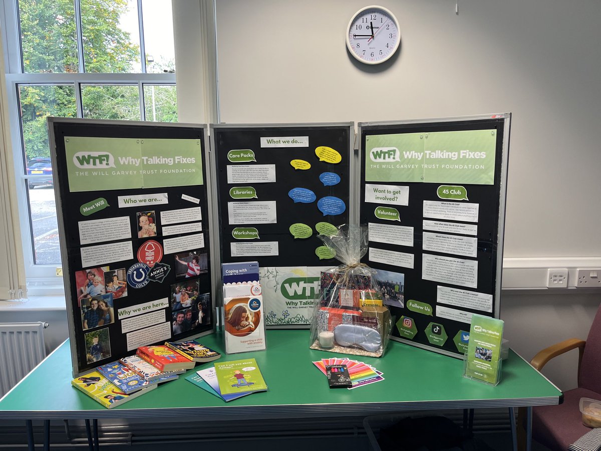 WhyTalkingFixes's tweet image. It’s World Mental Health day and we’re at CAMHS Derby sharing all the good stuff that is on offer to young people and those who care about them.  
Talking might not fix whatever you’re going through but it can be the start of recovery and your journey to wellness.