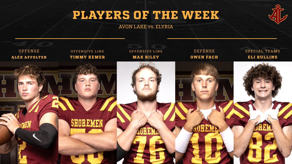 Congrats to our Week 7 Varsity Players of the Game‼️
<a href="/coachkostelnik/">Matt K</a>