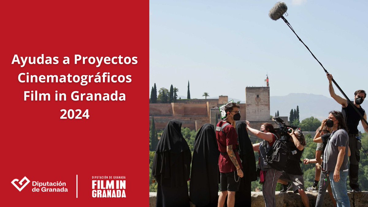 AYUDAS! Film in Granada abre su primera convocatoria de apoyo al cine rodado en #Granada. 🎬💚
- Sobre la Cultura e Imagen de nuestra provincia
- Largos y cortos estrenados en 2024
- Empresas productoras andaluzas
- Plazo: del 11 al 31 de octubre
- INFO: sede.dipgra.es/moad/oficina-m…