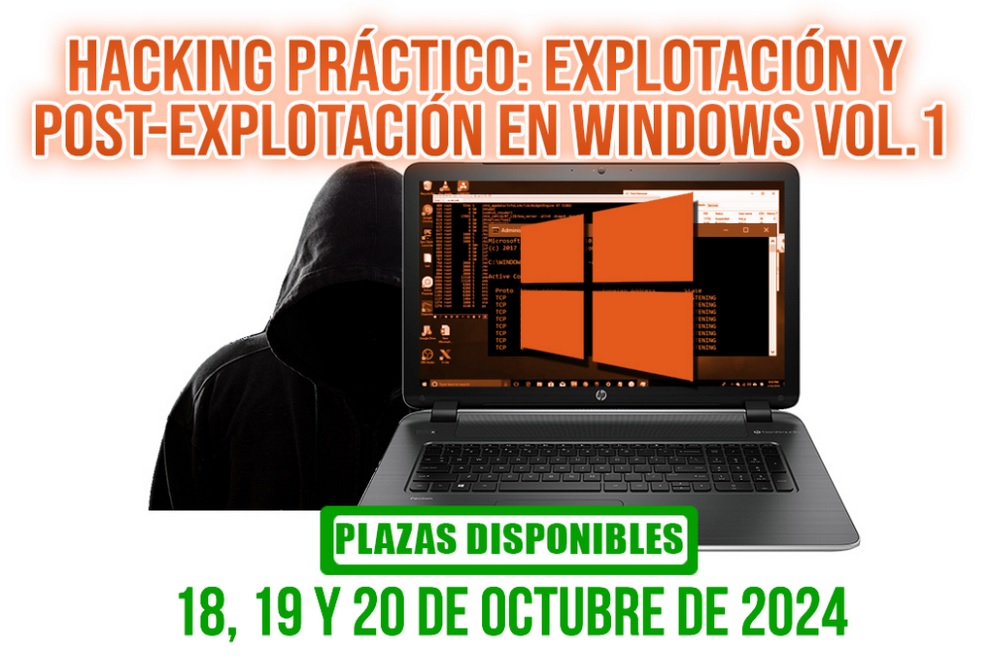 Securízame (@securizame) on Twitter photo Inscríbete en el curso ‘Hacking Práctico: Explotación y Post Explotación en #Windows Vol 1’ con <a href="/jdaanial/">Adastra</a>. Domina técnicas reales de hacking en entornos Windows ¡Un curso imperdible para cualquier profesional de la #Ciberseguridad! cursos.securizame.com/courses/hackin… #Cursos #Hacker #Tech Inscríbete en el curso ‘Hacking Práctico: Explotación y Post Explotación en #Windows Vol 1’ con <a href="/jdaanial/">Adastra</a>. Domina técnicas reales de hacking en entornos Windows ¡Un curso imperdible para cualquier profesional de la #Ciberseguridad! cursos.securizame.com/courses/hackin… #Cursos #Hacker #Tech
