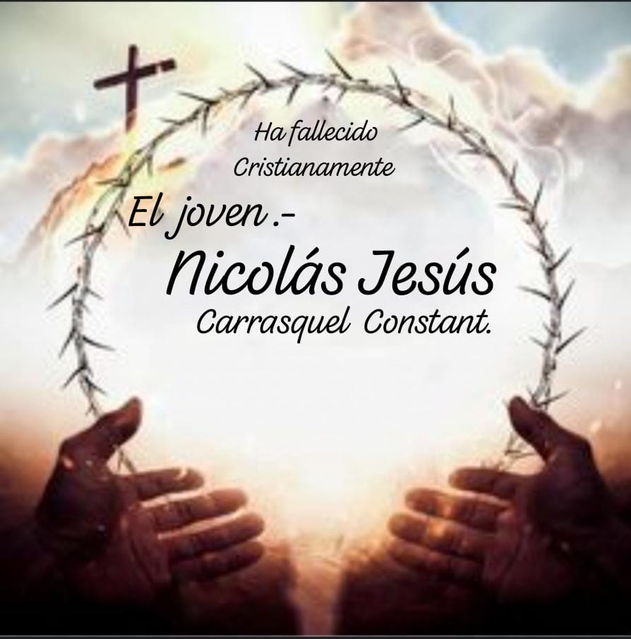 Nick160699's tweet image. Buenos días, es la hermana de Nicolás comunicando que ya mi hermano no se encuentra con nosotros desde el 8 de este mes