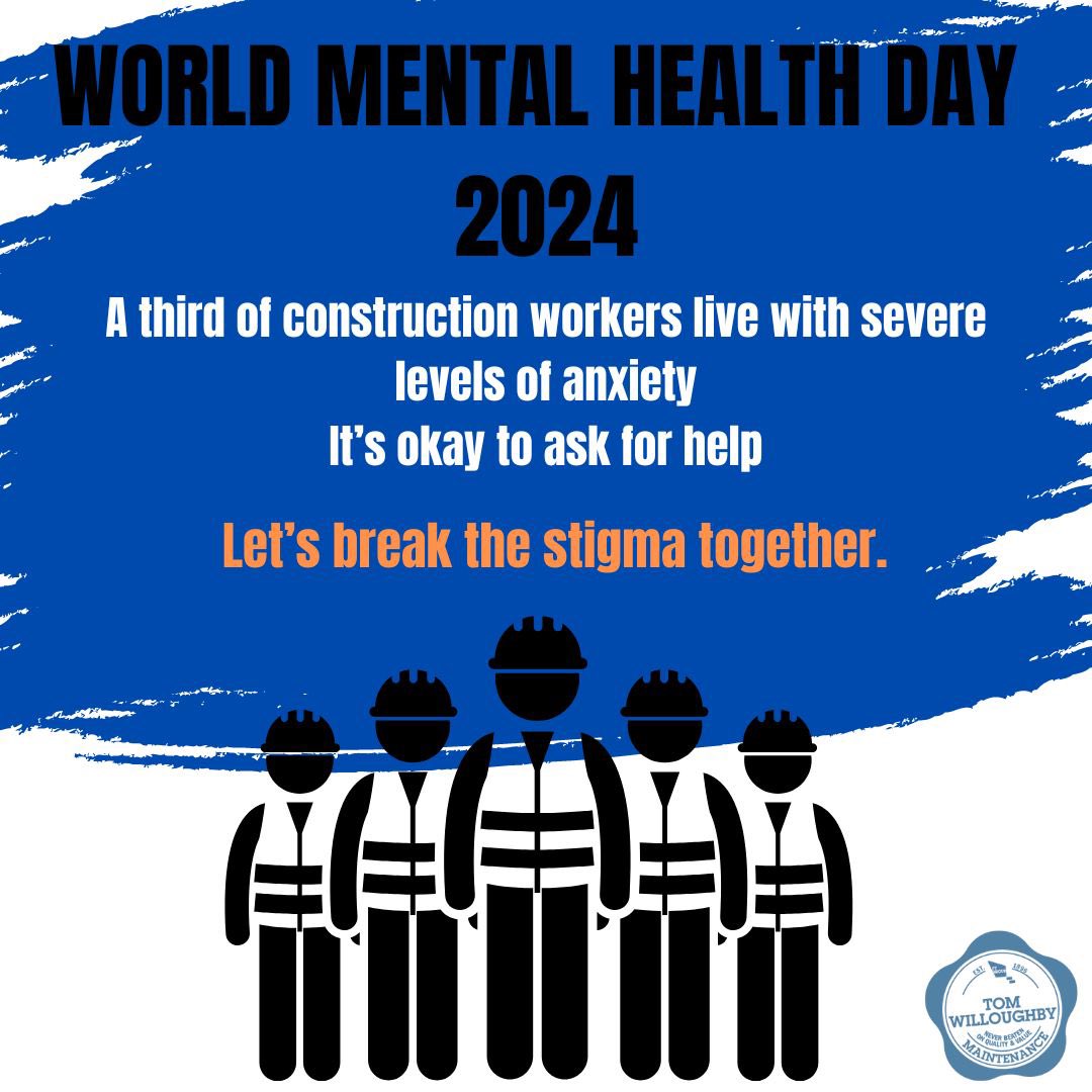 Prioritise Mental Health in the Workplace🧠🌱

#WorldMentalHealthDay2024 #constructionindustry