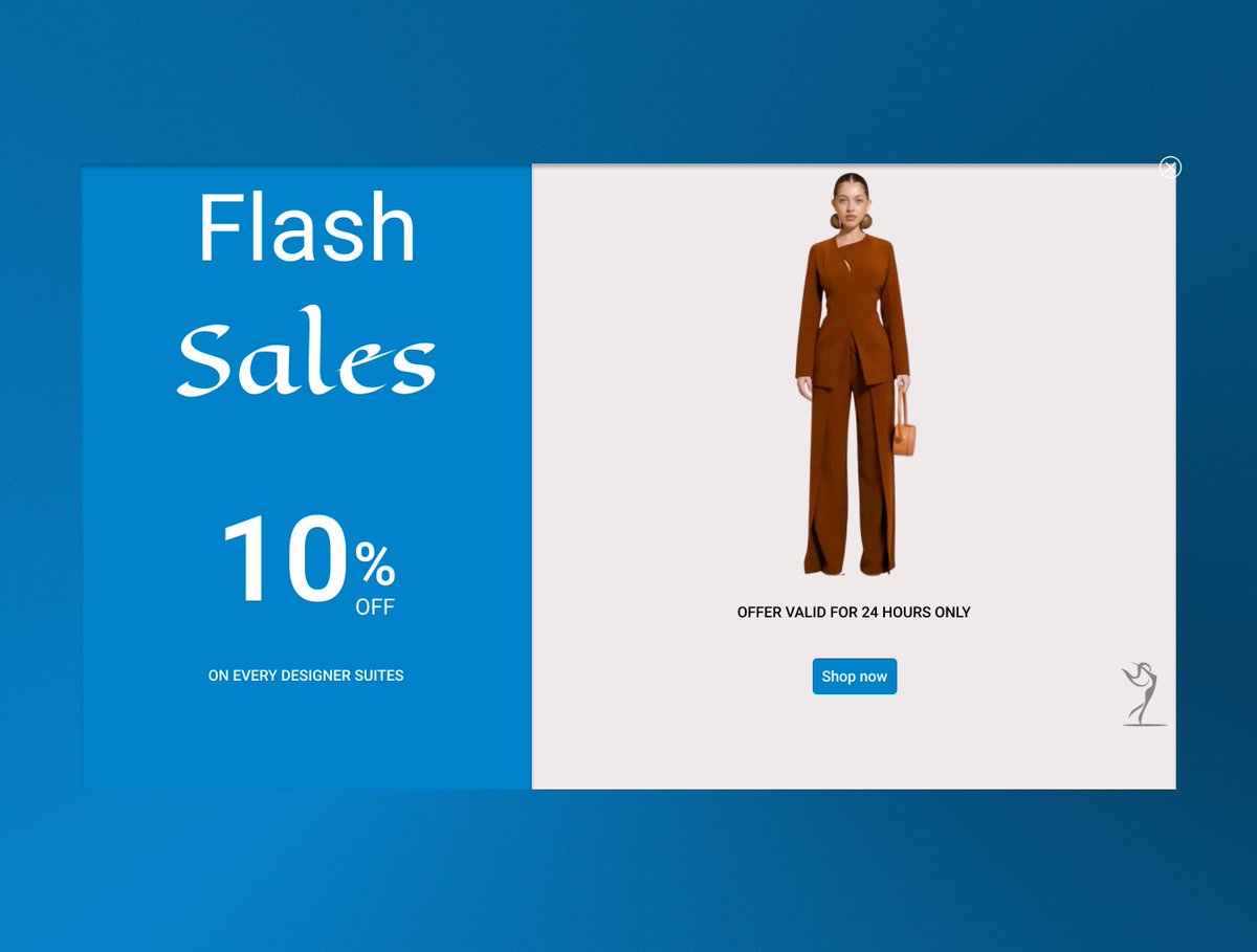 thatwomandesign's tweet photo. Day 16/100 DailyUI challenge
Task: Design a PopUp Overlay
#Day016
#DailyUI
#dailyuichallenge
#Designship2024
#Designs https://t.co/A2CtFCEtAm