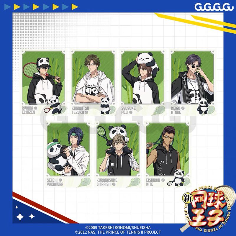 新テニスの王子様 熊貓陪練シリーズ 予約開始

・アクリルスタンド
・缶バッジ
・チェキ風カード
・アクリルチャーム
・流砂コロッタ
・ホログラムチケット
・ぬいぐるみチャーム
・ショルダーバッグ

【10/31 23:59】まで予約受付中
nekotani114.stores.jp/?category_id=6…