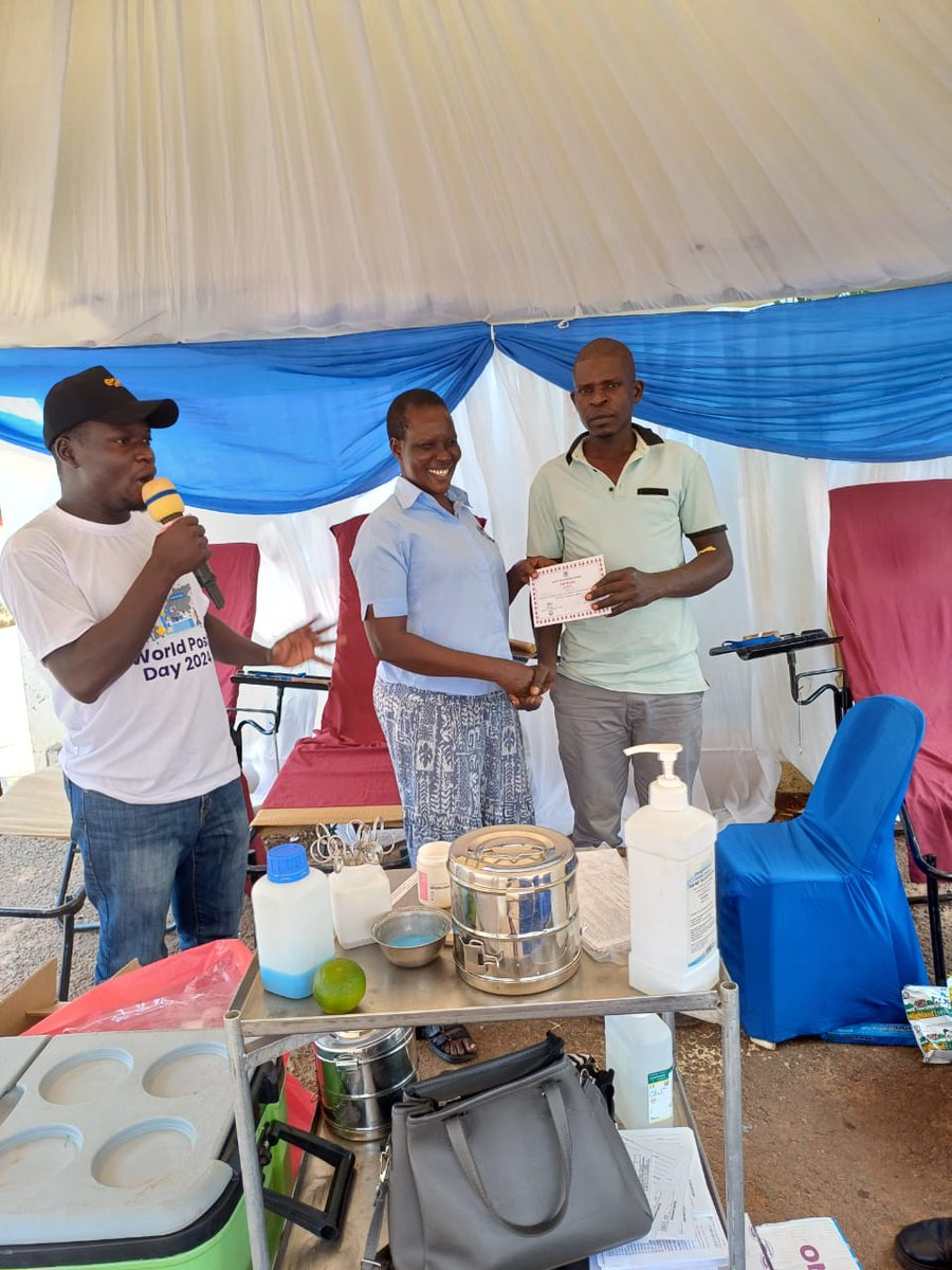 ubtsug1's tweet image. Posta Uganda partnered with Gulu RBB to conduct a blood donation drive in commemoration of world post day 2024. The drive is running from 8th to 10th Oct 2024.@postbankug @RotaryGulu @gulu