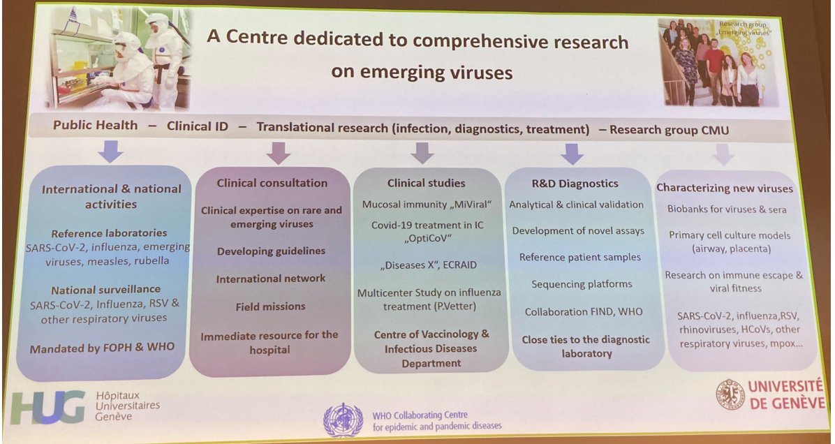 Luka Cicin-Sain (cicin-sainlab.bsky.social) (@cicinsain_lab) on Twitter photo Yesterday, Isabella Eckerle from the Centre for Emerging Viral Diseases (<a href="/gcevd/">Geneva Centre for Emerging Viral Diseases</a>) was my guest in the <a href="/Helmholtz_HZI/">Helmholtz-Zentrum für Infektionsforschung –inaktiv</a> seminar series. She shared newest data on immunity preventing COVID transmission, beyond her previous publications (e.g. pubmed.ncbi.nlm.nih.gov/35395151/).
Very cool work🧪 Yesterday, Isabella Eckerle from the Centre for Emerging Viral Diseases (<a href="/gcevd/">Geneva Centre for Emerging Viral Diseases</a>) was my guest in the <a href="/Helmholtz_HZI/">Helmholtz-Zentrum für Infektionsforschung –inaktiv</a> seminar series. She shared newest data on immunity preventing COVID transmission, beyond her previous publications (e.g. pubmed.ncbi.nlm.nih.gov/35395151/).
Very cool work🧪