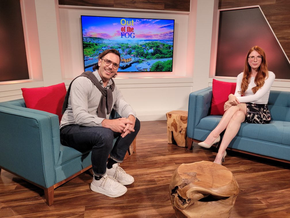 Out of the Fog (@outofthefogtv) on Twitter photo Tonight, host Don-E Coady is joined by Jen Crowe, Executive Director & Matthew Piercey, Director of NL Integrated Youth Services from <a href="/choicesforyouth/">Choices for Youth</a> followed by Rachelle White of CBDC & Lucy Bradley, Owner of Rambler Counselling NL!
That’s all on tonight at 7:30pm on OOTF! Tonight, host Don-E Coady is joined by Jen Crowe, Executive Director & Matthew Piercey, Director of NL Integrated Youth Services from <a href="/choicesforyouth/">Choices for Youth</a> followed by Rachelle White of CBDC & Lucy Bradley, Owner of Rambler Counselling NL!
That’s all on tonight at 7:30pm on OOTF!