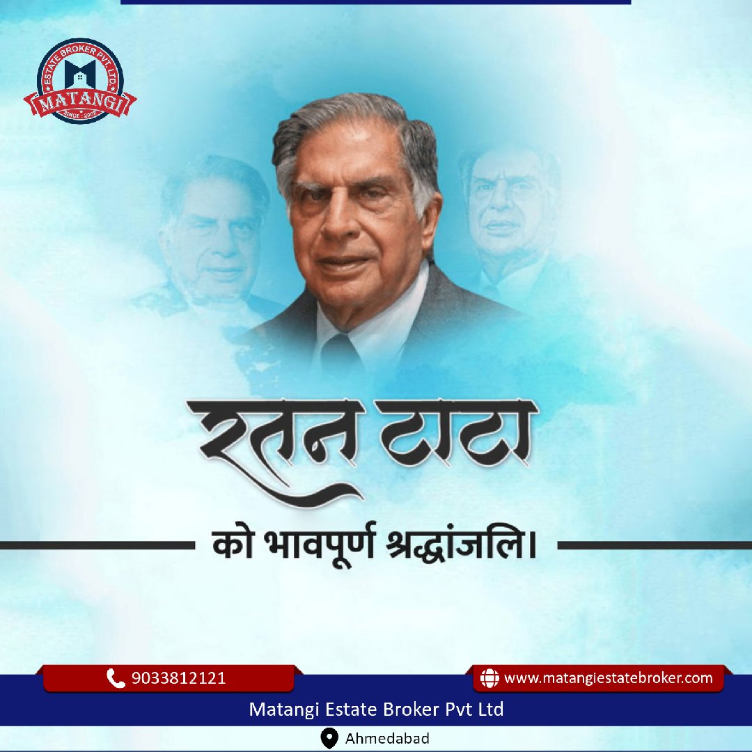 matangibroker's tweet photo. " Shri @RNTata2000  ji"

#matangi #RatanTataSir  #RIPRatanTata  #RatanTataPassedAway #BusinessLegend https://t.co/jZa7FSPktW