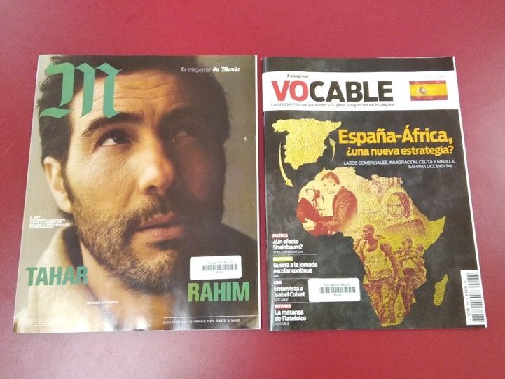 📰A lire au CDI #presse 
👉M. Le Magazine du Monde, N°679
👉Vocable, N°888