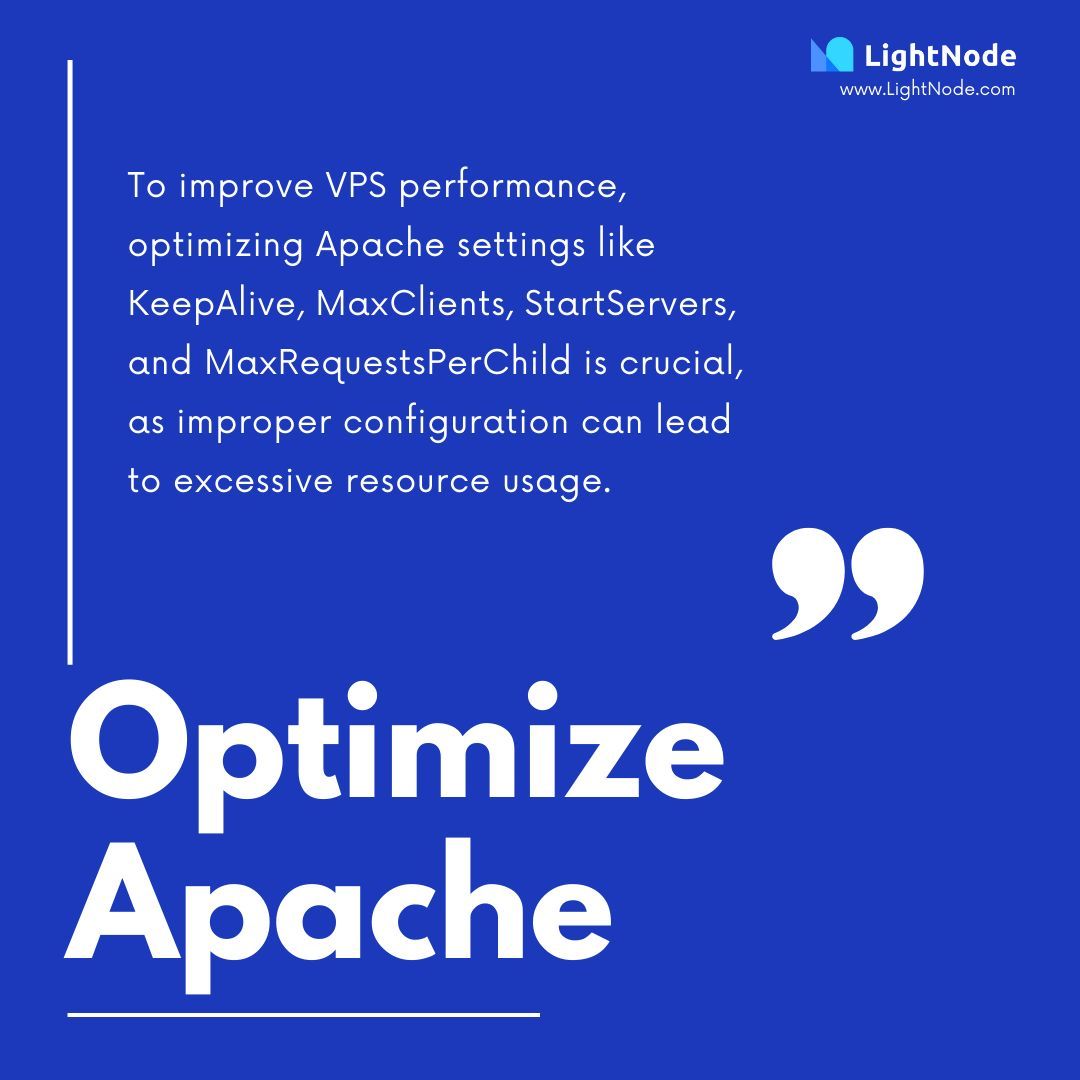 LightNodeVPS's tweet image. ⚙️ Boost your VPS performance with these expert tips from LightNode!
1️⃣ Use a CDN: buff.ly/4eXzVvl
2️⃣ Optimize Apache
3️⃣ Enable caching
4️⃣ Monitor your server regularly
🚀 buff.ly/47p4N5q
#VPSOptimization #TechTips #WebHosting #LightNode