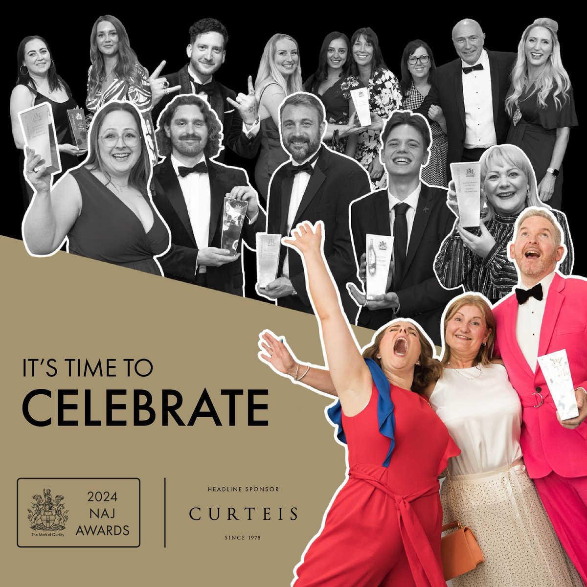 The NAJ (@uknaj) on Twitter photo Today's the day! 🎉 
We can't wait to see you all tonight for this year's NAJ Awards, with headline sponsor <a href="/CurteisLtd/">Curteis Ltd</a> 
See you tonight, and if you are nominated for one of our awards... good luck 🤞 Today's the day! 🎉 
We can't wait to see you all tonight for this year's NAJ Awards, with headline sponsor <a href="/CurteisLtd/">Curteis Ltd</a> 
See you tonight, and if you are nominated for one of our awards... good luck 🤞