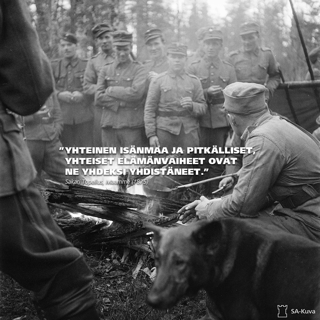 Aleksis Kivellä oli kyky kuvata yhteisöllisyyttä ja vastuuta toisista. Nämä teemat näkyvät myös Puolustusvoimien toimintakulttuurissa, jossa keskeisiä asioita ovat osaaminen, yhteishenki, luottamus ja yhdessä tekeminen. Hyvää Aleksis Kiven ja suomalaisen kirjallisuuden päivää!