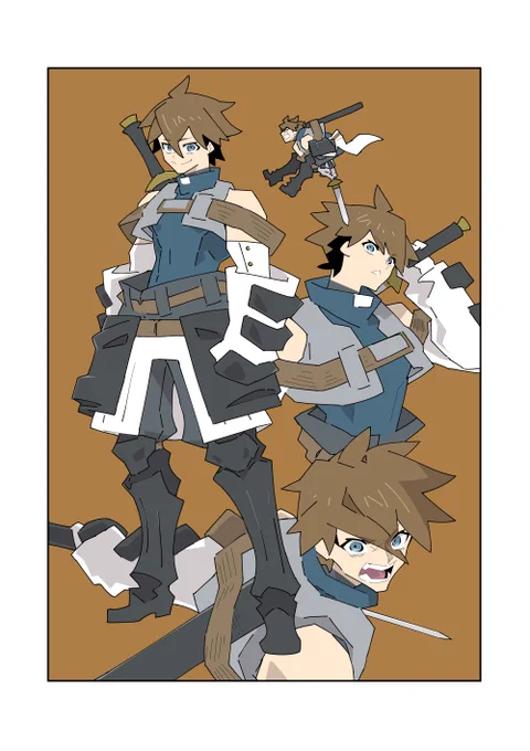 #私の心はおじさんであるアルベルトのクソデカグローブ好き。ベルトも好き。 