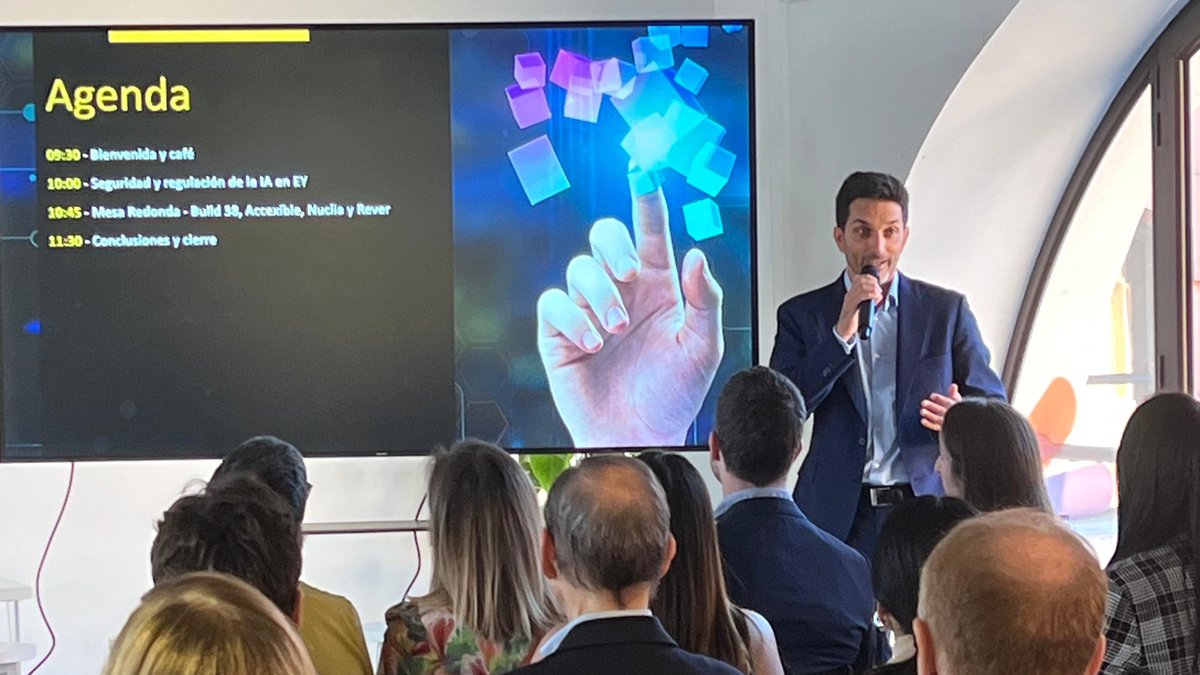 Tech Barcelona (@techbarcelona) on Twitter photo 🧑💻Estar al día en seguridad y regulación cuando utilizas #IA en tu empresa es lo que hemos aprendido hoy con de Jose Luis Rojo y David de Falguera de <a href="/EY_Spain/">EY Spain</a>, además de conocer cómo lo hacen en <a href="/build38dotcom/">Build38</a>, <a href="/accexible/">acceXible</a> & <a href="/NucliaAI/">Nuclia · The RAG-as-a-Service company</a>
¡Muchas gracias por venir!
#TBworkshop 🧑💻Estar al día en seguridad y regulación cuando utilizas #IA en tu empresa es lo que hemos aprendido hoy con de Jose Luis Rojo y David de Falguera de <a href="/EY_Spain/">EY Spain</a>, además de conocer cómo lo hacen en <a href="/build38dotcom/">Build38</a>, <a href="/accexible/">acceXible</a> & <a href="/NucliaAI/">Nuclia · The RAG-as-a-Service company</a>
¡Muchas gracias por venir!
#TBworkshop