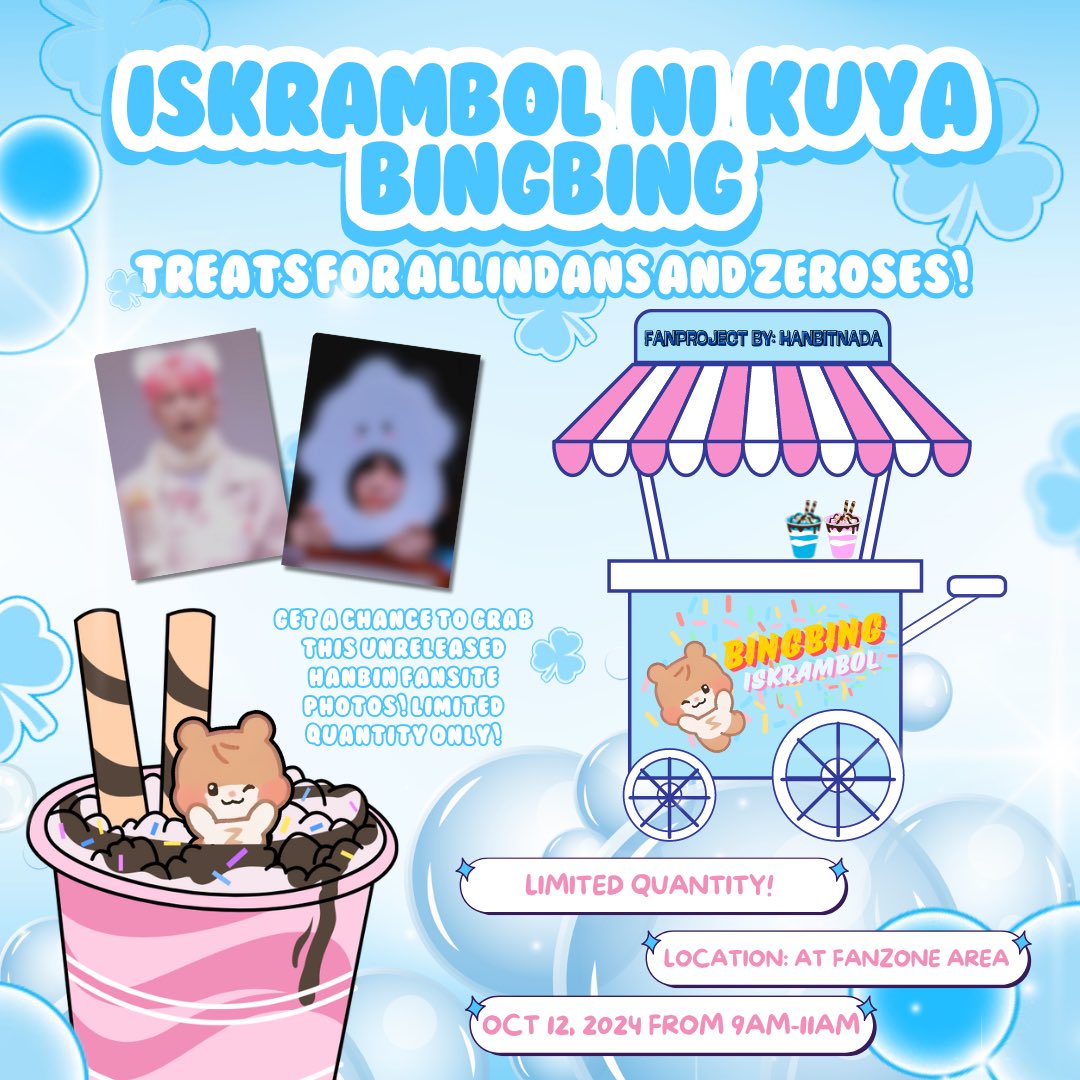 ⠀                     𝐏𝐚𝐫𝐭 𝟒 𝐚𝐧𝐝
         𝐅𝐈𝐍𝐀𝐋 𝐟𝐚𝐧 𝐩𝐫𝐨𝐣𝐞𝐜𝐭 𝐬𝐮𝐩𝐩𝐨𝐫𝐭
                   by: Hanbitnada 

Hello Allindans and Zeroses!

Make sure to visit the food cart and have a chance to grab one of these (strictly 1:1) UNRELEASED fansite photo~!