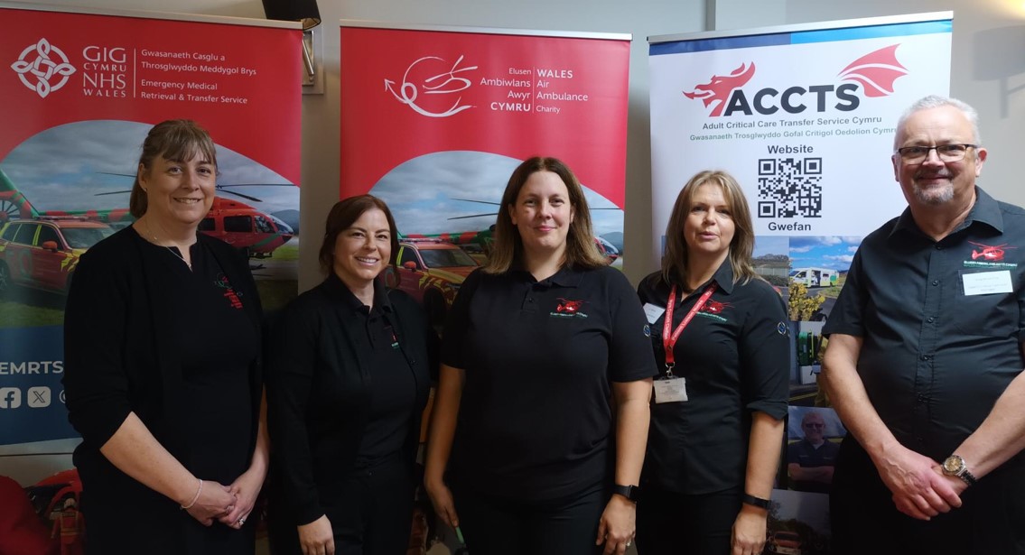 Happy to be meeting colleagues in emergency and rehabilitation services at the South Wales Trauma Network Conference in Swansea today to share information about the latest developments in care for people with life-threatening or life-changing injuries.