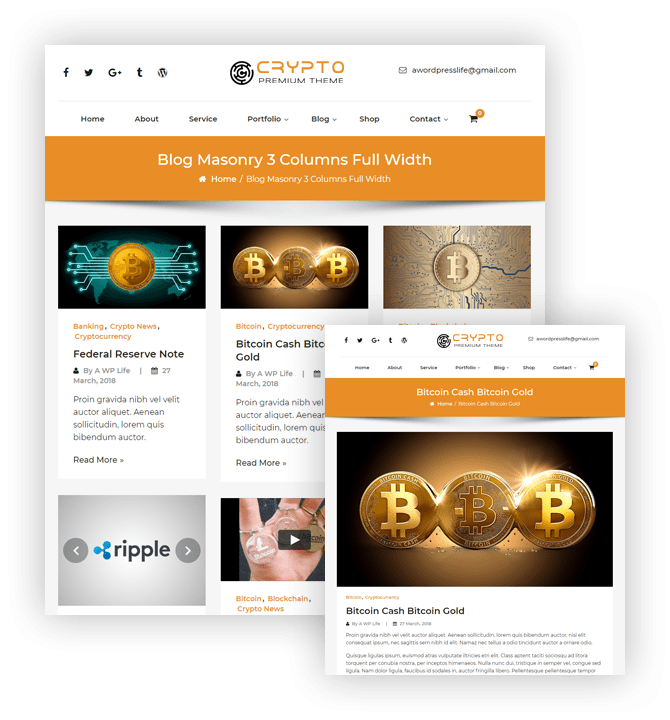 farazfrank777's tweet photo. Transform your cryptocurrency website with the Crypto Premium WordPress Theme. Stylish, secure, and feature-rich. Get started today: https://t.co/r9wcDmcMxU #CryptoWebsite #WebDesignInspiration #PremiumTheme https://t.co/hLLliQJGdr