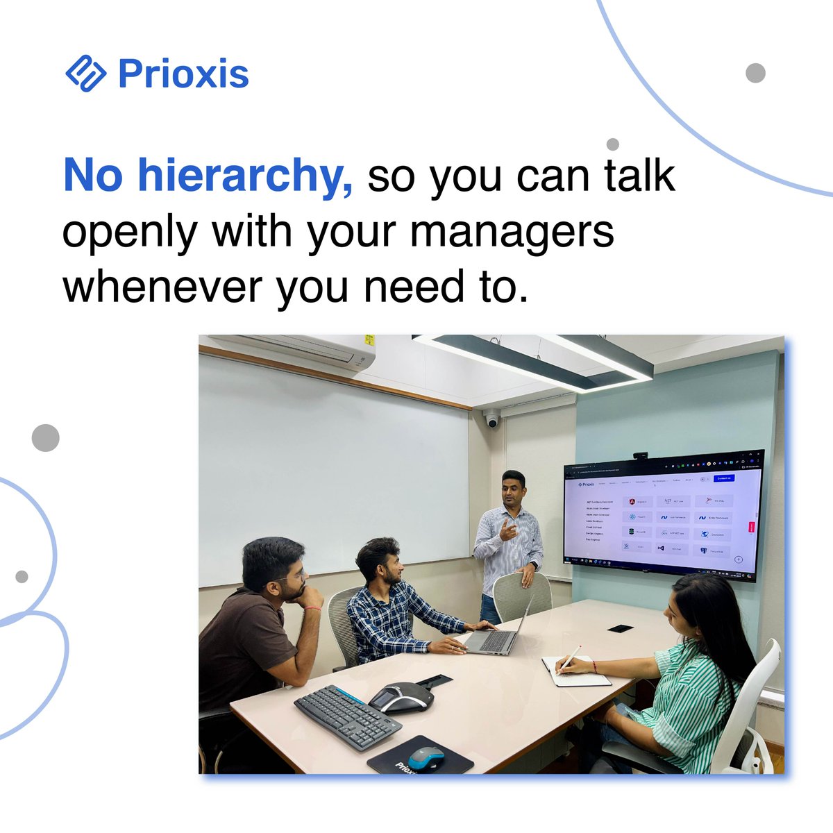 PrioxisTechno's tweet photo. Your mental health is important, and at Prioxis, we care about it. 💚

Things We Do for Mental Well-Being of Our Employees

#WorldMentalHealthDay #MentalHealthMatters #WellbeingAtWork #StrongerTogether #HealthyMind #WorkplaceWellness #MentalWellness https://t.co/jNbL58eZtG